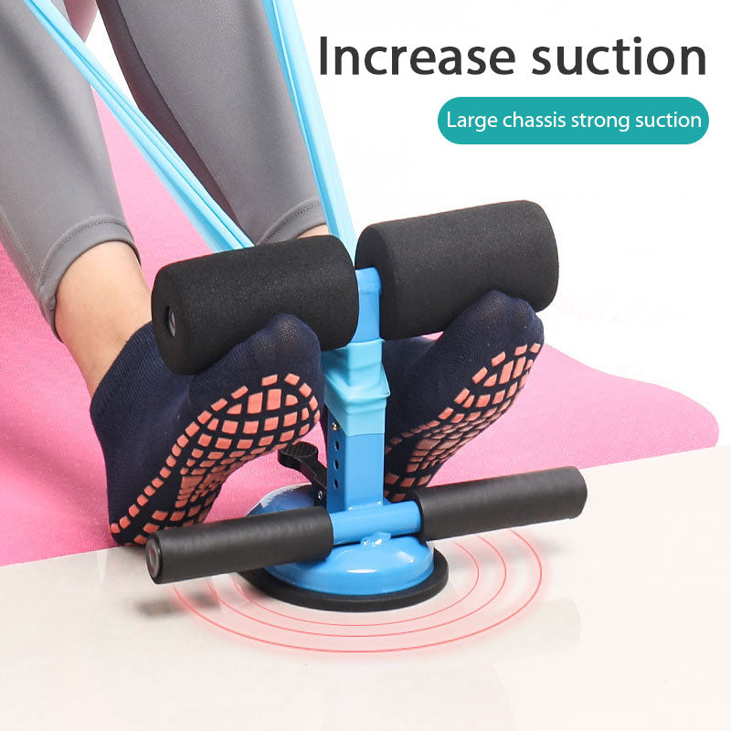 Abdominal Machine Crunches Aid Sit-up Dual-pole Suction Cup - meheshin
