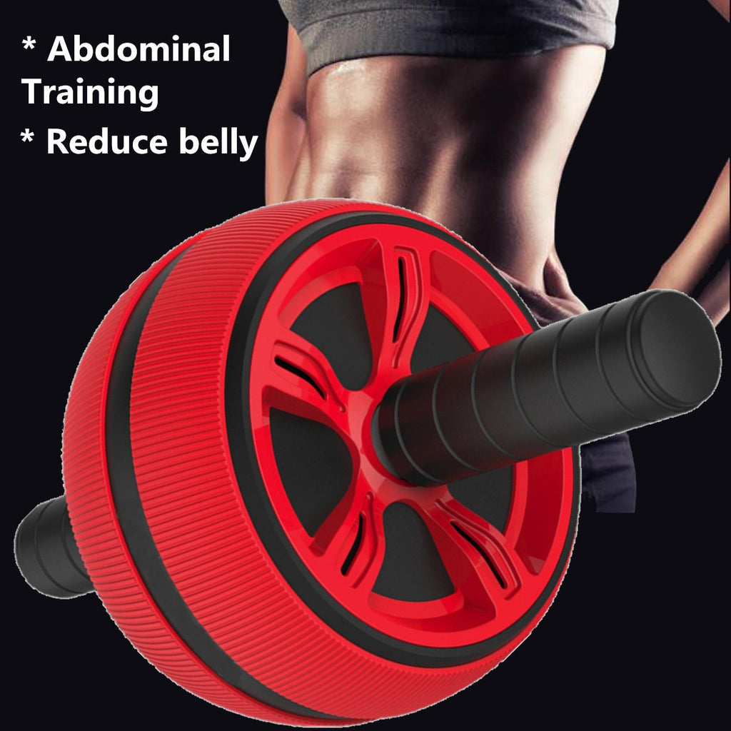Ab Roller Wheel Roller Trainer Fitness Equipment Gym Home Workout Abdominal Muscles Training - meheshin