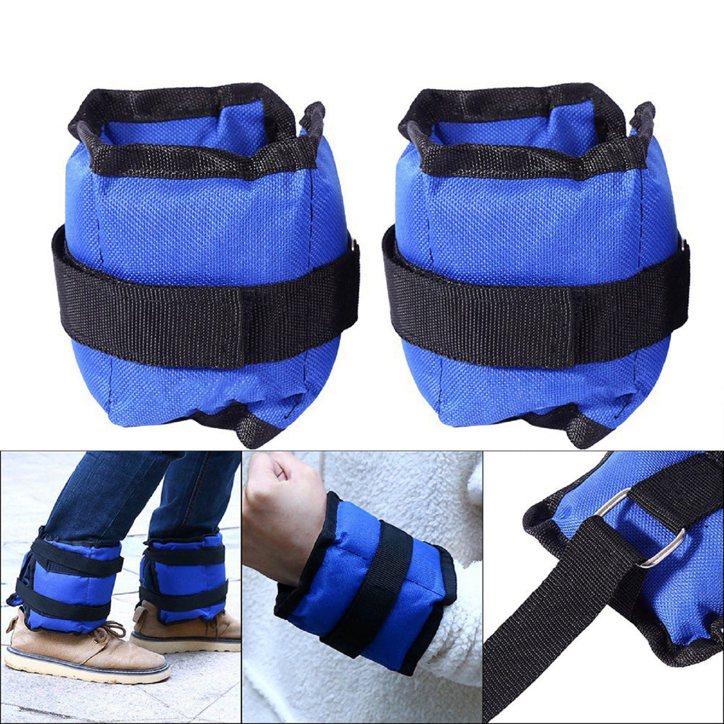 Adjustable 0.5KG Body Building Resistance Band Ankle Strap Buckle Gym Multi Thigh Leg Ankle Cuffs Power Weight Lifting Fitness - meheshin