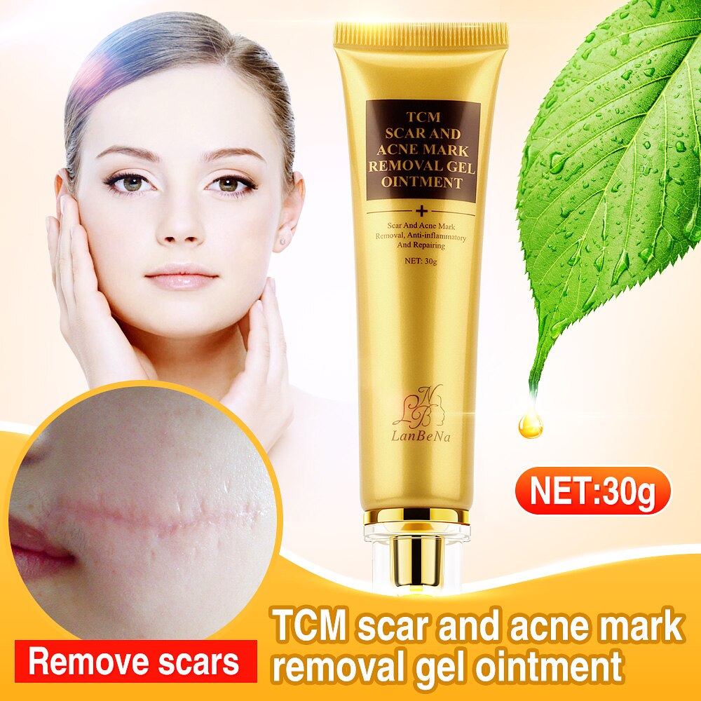 Acne Scar Removal Cream Pimples Stretch Marks Face Gel Smoothing Whitening Moisturizing Body Skin Care Cream - meheshin