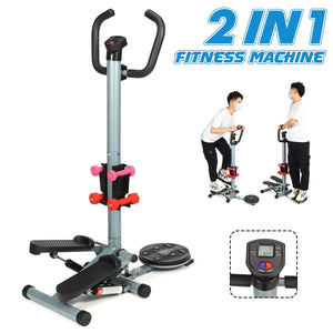 Household Hydraulic Stair Stepper Fitness Machine Waist Twisting Workout Aerobic Tool Home Gym Fitness Equipments Trainer - meheshin