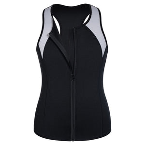 Open image in slideshow, Junlan Shapewear for Men Waist Trainer Sauna Vest Slimming Shirt Training Top Tummy Control for Weight Loss - meheshin
