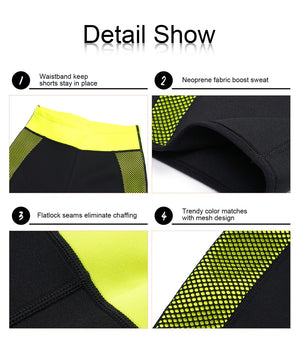 Junlan Neoprene Women Shorts Slimming Tummy Control Pants High Waist Trainer Bottom Thigh Reducing Sweaty Shapewear - meheshin