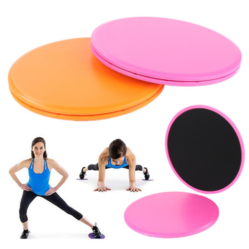Slider Gliding Discs 2Pcs Fitness Gym Accessories Exercise For Yoga Abdominal Core Training - meheshin