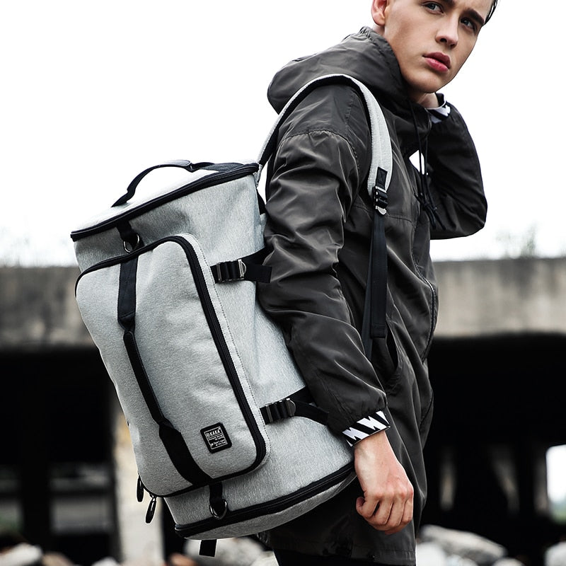 KAKA 40L Backpack 15.6 Laptop bag Shoes Travel Sports Fitness For Men Women Teenagers School - meheshin