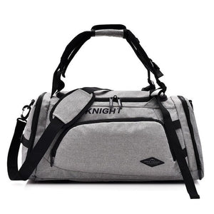Open image in slideshow, Outdoor Waterproof Nylon Sports Gym Bags Men Women with shoes Compartment - meheshin
