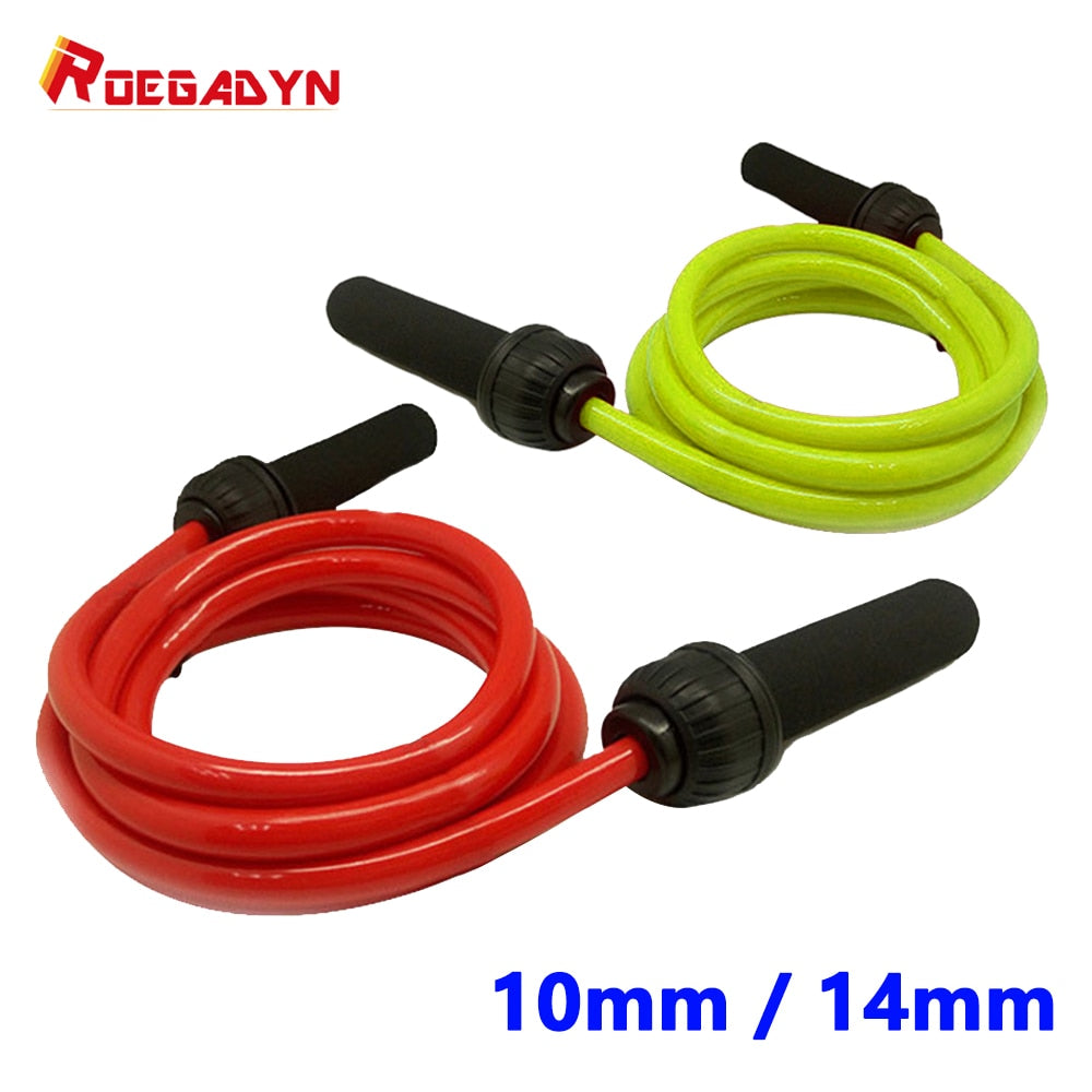 Fitness Equipment Explosive weight-bearing bold and heavy sport jump rope adjustable skipping - meheshin