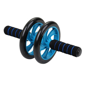 Gym Home Fitness 5 in 1 Set Abdominal Roller Wheel With Push UP Bar Jump Rope Knee Pad - meheshin