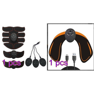 Rechargeable Wireless Muscle Stimulator Smart Fitness EMS Trainer ABS Abdominal Arm Muscle Exerciser - meheshin