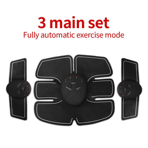 Rechargeable Wireless Muscle Stimulator Smart Fitness EMS Trainer ABS Abdominal Arm Muscle Exerciser - meheshin