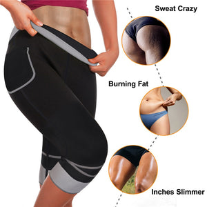 Women Fat Burning Junlan Pants Waist Trainer Neoprene Reducing Shorts Thigh Bottom Shapewear for Weight Loss - meheshin