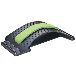 Open image in slideshow, Back Stretch Equipment Massager Lumbar Support Relaxation Spine Pain Relief 1pc - meheshin
