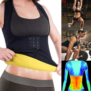 Women Waist Trainer Corset Weight Loss Slimming Neoprene Sauna Sweat Vest Workout Body Shaper Tank Top - meheshin