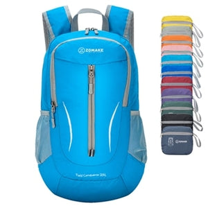 Open image in slideshow, ZOMAKE Lightweight Packable Backpack 25L Water Resistant Hiking Daypack, Small Travel Bag for Women/Men - meheshin
