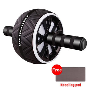 Open image in slideshow, Roller Exercise Abdominal Wheel Fitness Equipment Mute For Arms Back Belly Core Trainer Body Shape With Free Kneeling Pad - meheshin
