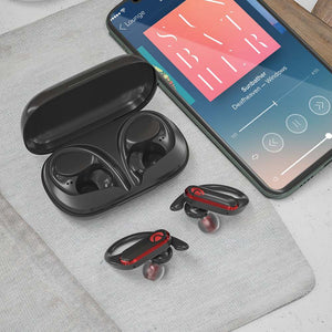 BlitzWolf AIRAUX UM3 TWS Sport bluetooth Headphones Wireless Smart Touch HD Calls Waterproof HiFi Stereo - meheshin
