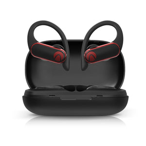 Open image in slideshow, BlitzWolf AIRAUX UM3 TWS Sport bluetooth Headphones Wireless Smart Touch HD Calls Waterproof HiFi Stereo - meheshin
