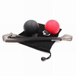 Boxing Reflex Speed Punch Ball MMA Sanda Boxer Raising Reaction Force Hand Eye Training Set Stress Gym Boxing Muay Thai Exercise - meheshin
