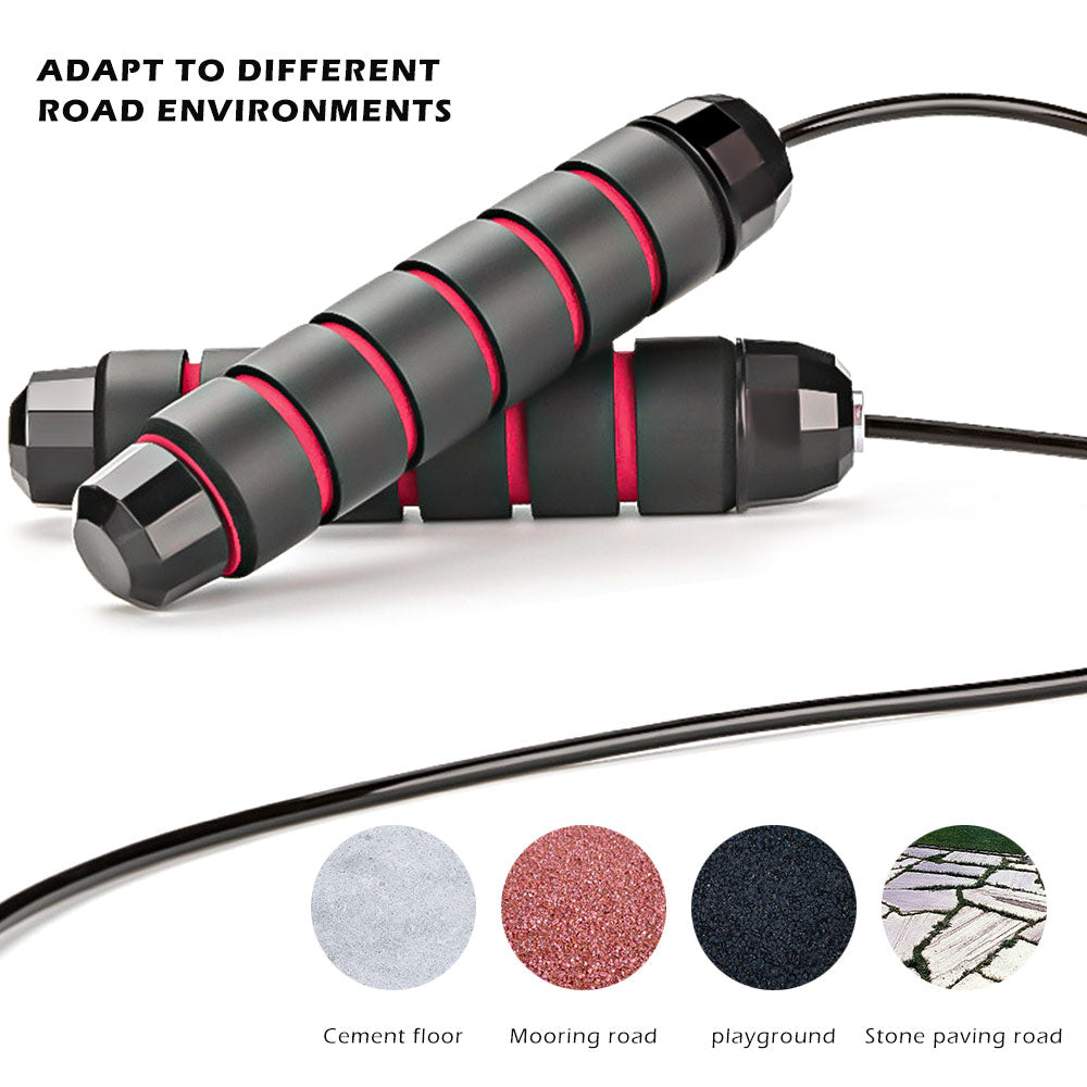 Skipping Jump Ropes Adjustable Fast Speed CrossFit Training Boxing Sports Exercises - meheshin