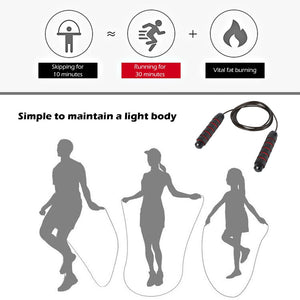 Skipping Jump Ropes Adjustable Fast Speed CrossFit Training Boxing Sports Exercises - meheshin