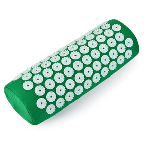 Open image in slideshow, Acupressure Massager Cushion Yoga Mat with Pillow Relieve Body Stress Back Pain Acupuncture Massage Spike - meheshin

