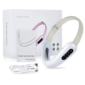 Open image in slideshow, Chin V-Line Up Lift Belt Machine Red Blue LED Photon Therapy Facial Lifting Device - meheshin
