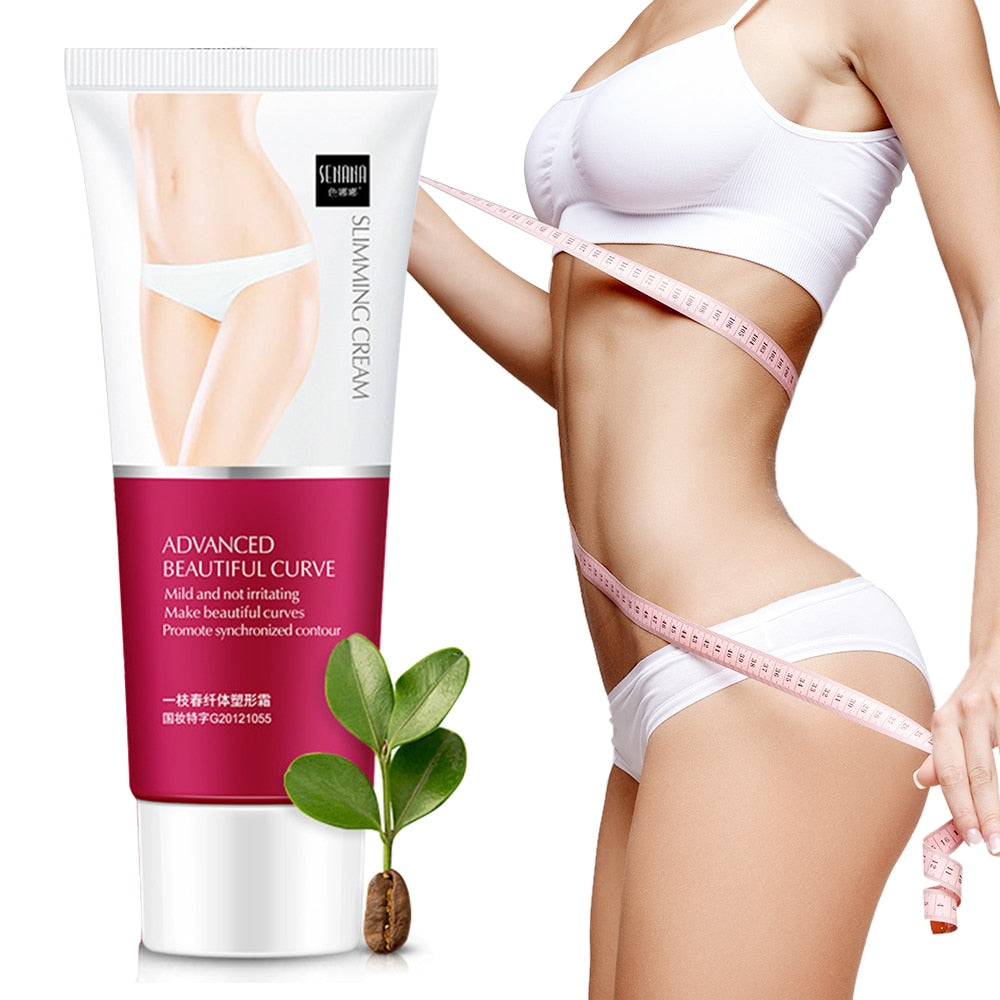 Cream Caffeine Body Slimming Weight Loss Anti Cellulite Massage Arm Leg Fat Burning Effective Body Shaping - meheshin