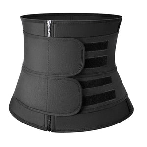 Open image in slideshow, Neoprene Sweat Waist Trainer Body Shaper Tummy Corset Slimming Belt Shapewear Weight Loss Belly Band Workout - meheshin
