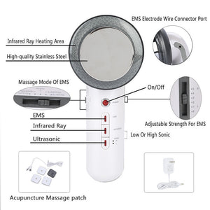 DIOZO Ultrasound Body Slimming Massager Face Lift Devices Fat Burner Machine Weight Loss - meheshin