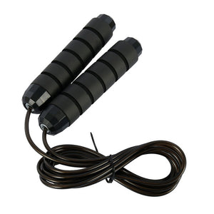 Tangle-Free with Ball Bearings Rapid Speed Jump Rope Crossfit Excercise and Fitness Workout Equipments Skipping Foot Unisex Kids - meheshin