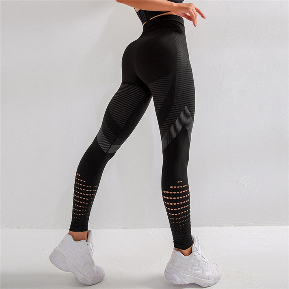 Yoga Pants Leggings Sport Women Fitness High Waist Activewear Seamless - meheshin