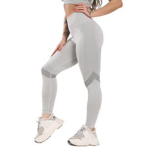 Open image in slideshow, Yoga Pants Leggings Sport Women Fitness High Waist Activewear Seamless - meheshin
