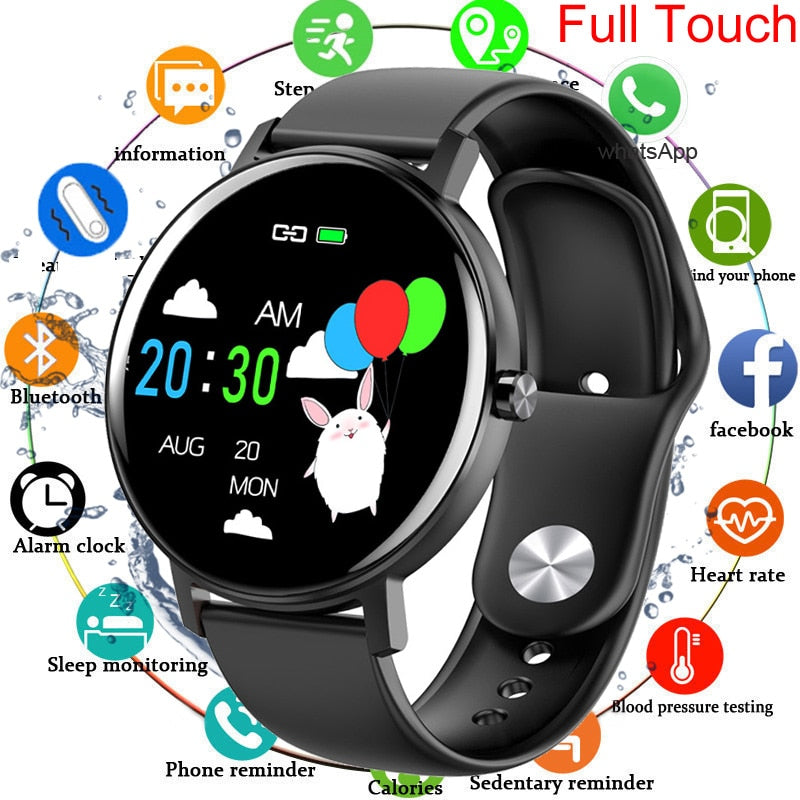 Touch Smart Watch Sport Men/Women Ip67 Waterproof Pedometer Fitness Tracker Blood Pressure Heart Rate - meheshin
