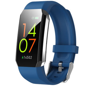 Open image in slideshow, Fitness Smart Bracelet Body Thermometer IP67 Waterproof Heart Rate Monitor - meheshin
