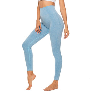 Open image in slideshow, High Waist Seamless Leggings Push Up Women Fitness Running Yoga Workout  Activewear Stretch Tights - meheshin
