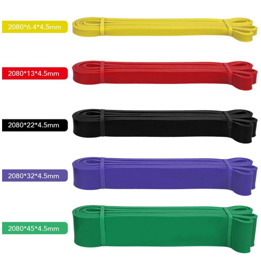 Fitness Pull up 208Cm Assist Rubber Bands Heavy Duty Resistance Yoga Elastic Loop Expander - meheshin