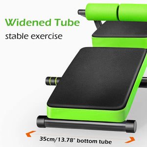 Foldable Multi-Function Training Bench, Backrest Sit Up Abdominal Bench, Dumbbell Bench,With Resistance,Weight Fitness Equipment - meheshin