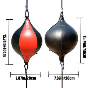 Punching Ball PU Pear Boxing Bag Reflex Speed Balls Muay Thai MMA Fitness Equipment - meheshin