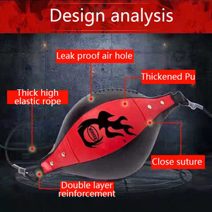 Punching Ball PU Pear Boxing Bag Reflex Speed Balls Muay Thai MMA Fitness Equipment - meheshin