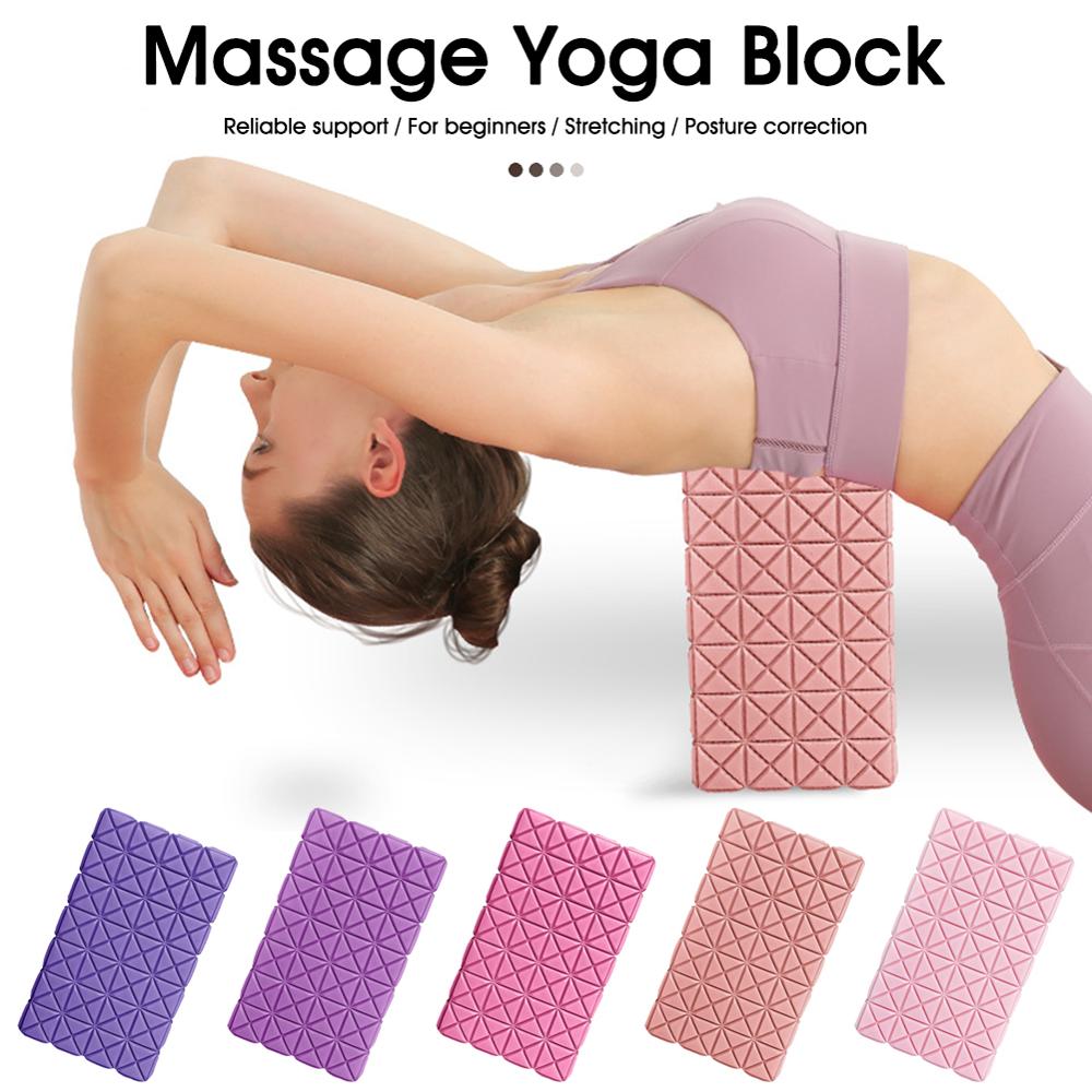 Gym Fitness EVA Yoga Block Colorful Foam Brick for CrossFit Exercise Workout Training Bodybuilding - meheshin