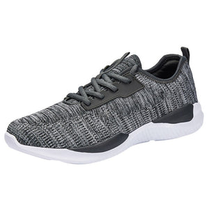 Open image in slideshow, Spring Autumn Men Running Shoes Fashion Flying Woven Breathable Non-slip Wear-resistant Cushion Sneakers - meheshin
