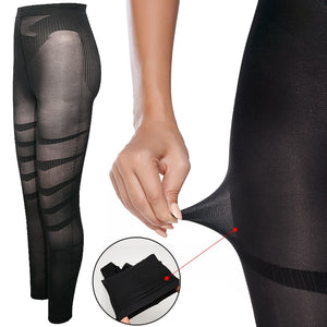 Leg Slimming Body Shaper Anti Cellulite Compression Leggings High Waist Tummy Control Panties Thigh Sculpting Slimmer Shapewear - meheshin