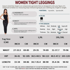 Leg Slimming Body Shaper Anti Cellulite Compression Leggings High Waist Tummy Control Panties Thigh Sculpting Slimmer Shapewear - meheshin