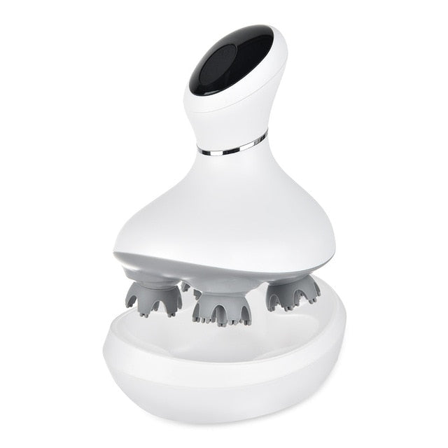 AGDOAD Smart Head Scalp Massager USB Charging Wireless Stress Relax Body Back Massager - meheshin