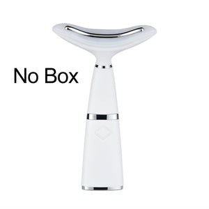 Open image in slideshow, Microcurrent Face Lift EMS Roller Device Wrinkle Remover Anti Aging Neck Massager LED Photon for Cream Nutrition - meheshin
