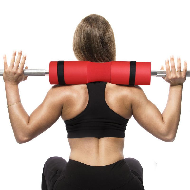 Fitness Foam Barbell Pad And Ankle Strap Set For Resistance Booty Weight Lifting Hip Thrust Squat Neck Shoulder - meheshin