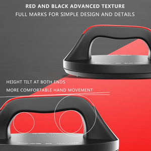 Push Up Bars Non Slip Wide Handle Comfort Grips Rotating Circular Push-Up Bracket - meheshin
