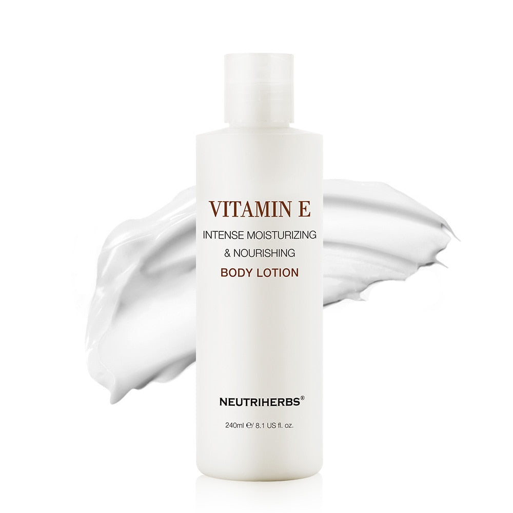 Neutriherbs Vitamin E Body Lotion Collagen Milk Bleaching  Body Cream Whitening Moisturizing 8.1 fl.oz - meheshin