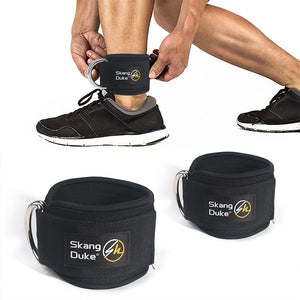 Ankle Straps Fitness Padded D-ring Ankle Cuffs for Gym Workouts Cable Machines Leg Exercises - meheshin