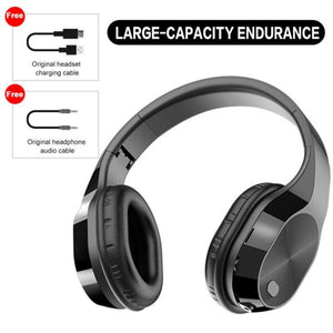 Open image in slideshow, Wireless Headphones Bluetooth Headset With Microphone For PC mobile phone music - meheshin
